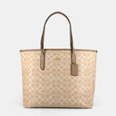 C -Inspired Structured Tote BAG