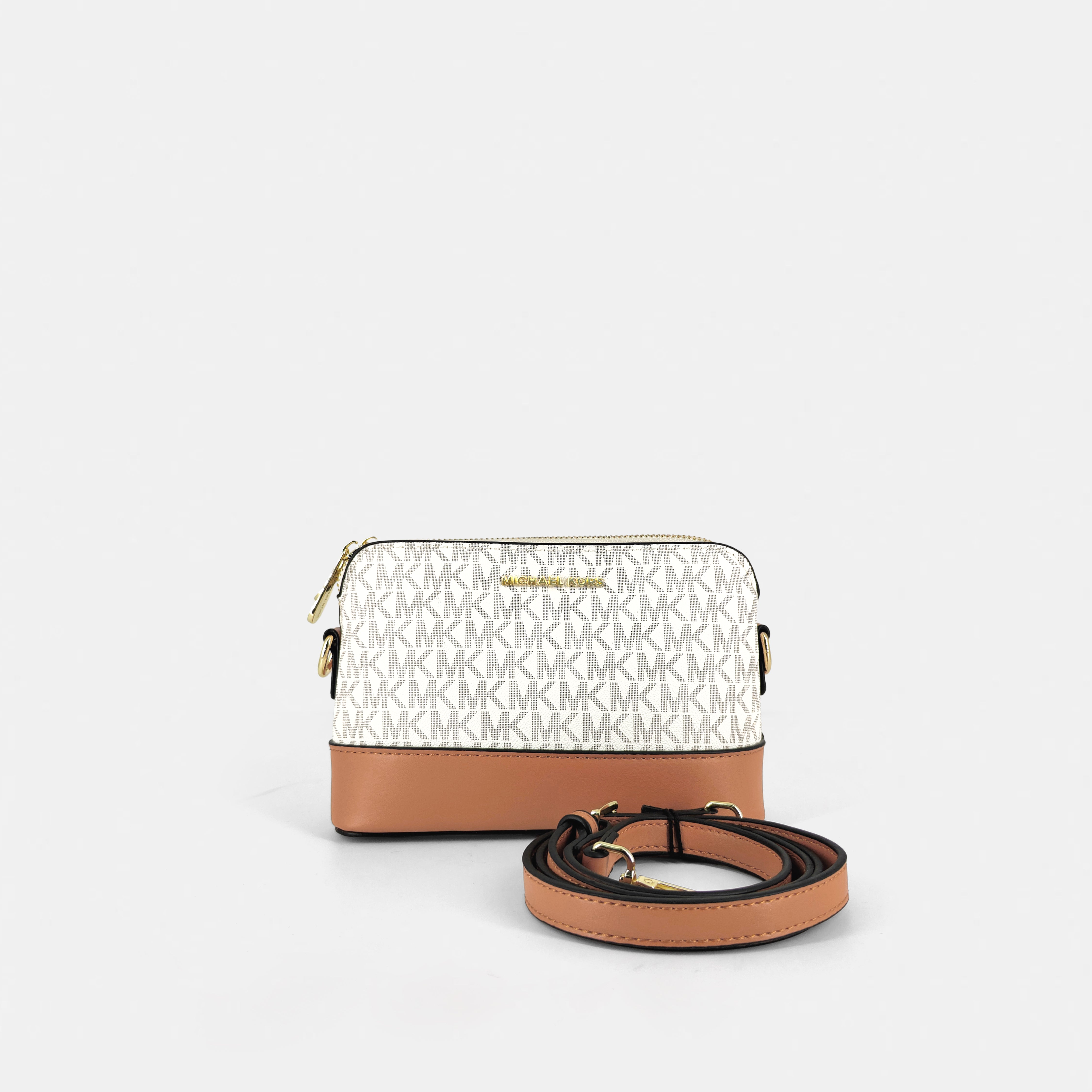 Michael Kors Large Logo Dome Crossbody Bag