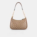 Coach Signature Canvas Teri Shoulder Bag