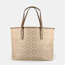C -Inspired Structured Tote BAG