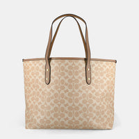 C -Inspired Structured Tote BAG