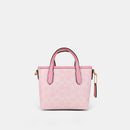Coach-Inspired Mini Structured Handbag