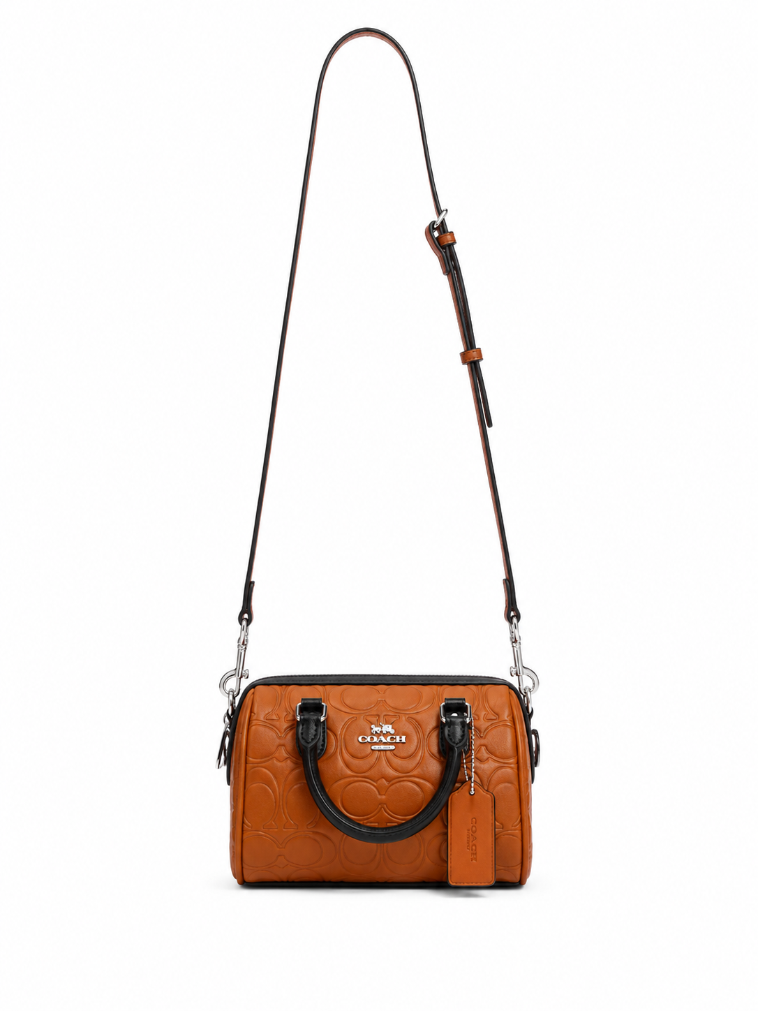 Mini Rowan Crossbody Bag In Signature Leather