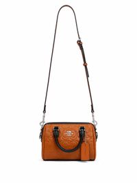 Mini Rowan Crossbody Bag In Signature Leather