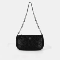 Chanel-Inspired Quilted Shoulder Bag