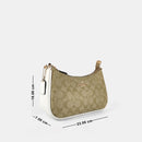 Coach Signature Canvas Teri Shoulder Bag