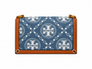TORY BURCH T Monogram Denim Small Shoulder Bag