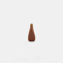 Coach-inspired signature crescent shoulder bag