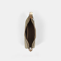 Coach Signature Canvas Teri Shoulder Bag