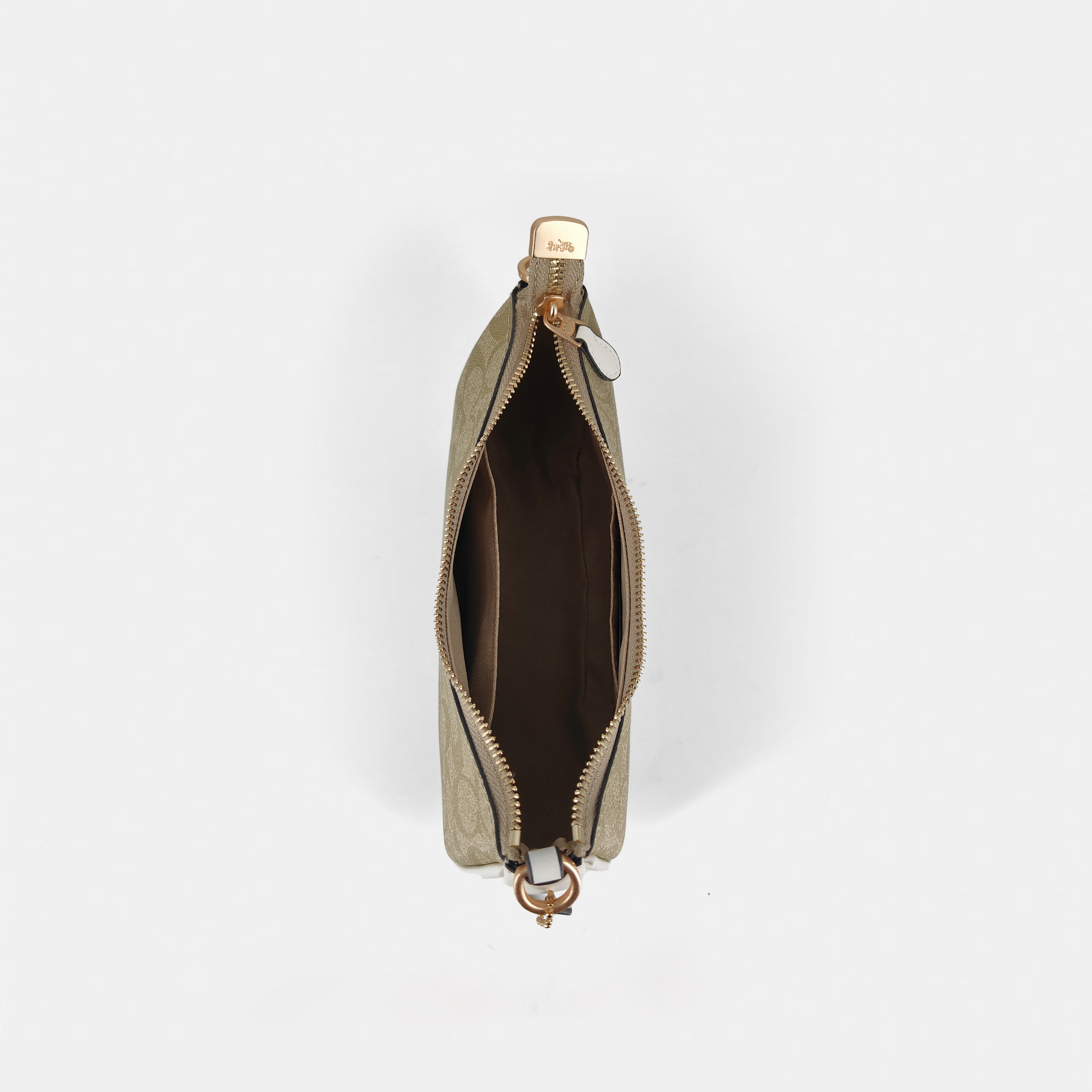 Coach Signature Canvas Teri Shoulder Bag