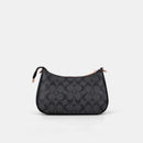 Coach Teri Shoulder Bag with distinctive cherry charms and a matching detachable pouch. (Premium Model)