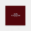 Coach-inspired signature crescent shoulder bag