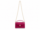 Bulgari Calfskin Serpenti Forever Crossbody Bag Pink