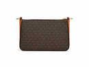 M- K Medium Signature Logo Convertible Crossbody Bag
