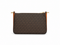 M- K Medium Signature Logo Convertible Crossbody Bag