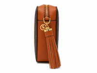 MICHAEL KORS Jet Set Medium Logo Crossbody Bag with Tassel