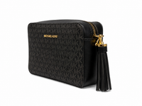 MICHAEL KORS Jet Set Medium Logo Crossbody Bag with Tassel