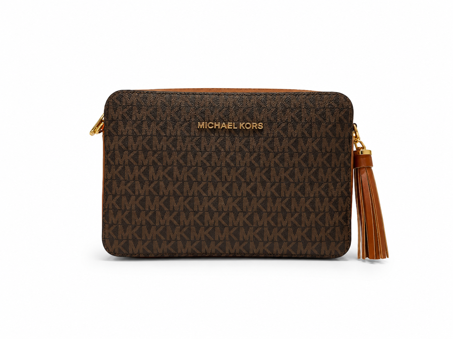 MICHAEL KORS Jet Set Medium Logo Crossbody Bag with Tassel