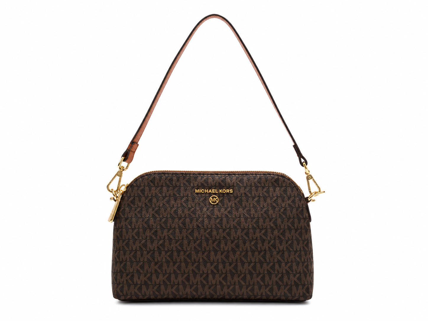 M - K - Brown Women Sling Bag