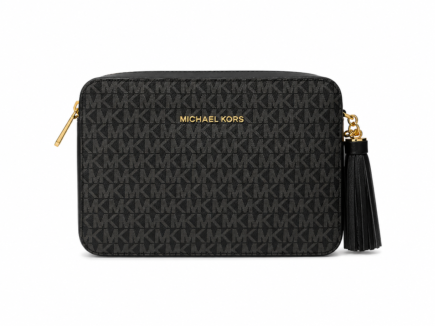 MICHAEL KORS Jet Set Medium Logo Crossbody Bag with Tassel