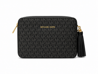 MICHAEL KORS Jet Set Medium Logo Crossbody Bag with Tassel