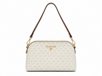 M - K - White Women Sling Bag