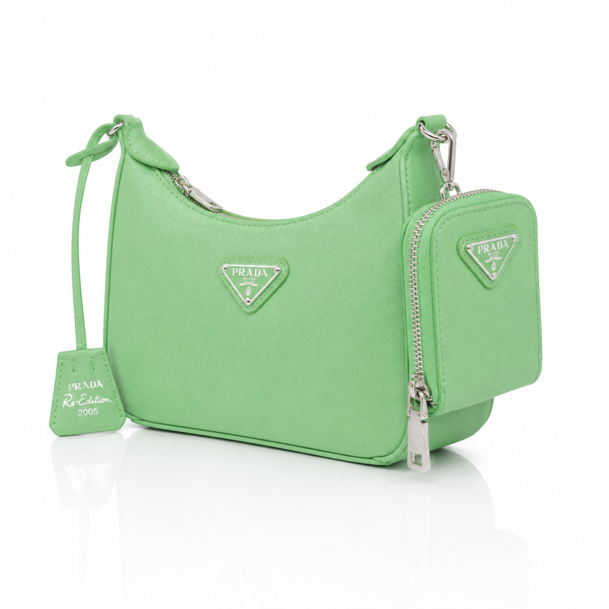 P - INSPIRED  CROSS BODY  BAG (MINT GREEN)