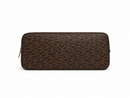 Michael Kors Brown Jet Set Travel Logo Medium Cross Body Bag