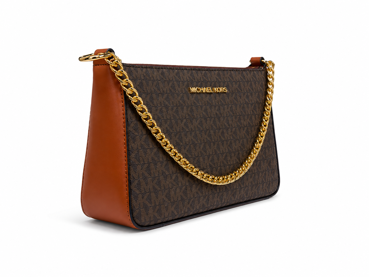 M- K Medium Signature Logo Convertible Crossbody Bag