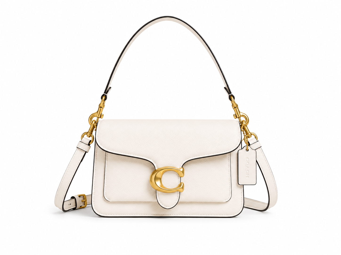 COACH - Tabby Shoulder Bag 26 (WHITE)
