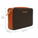 MICHAEL KORS Jet Set Medium Logo Crossbody Bag with Tassel