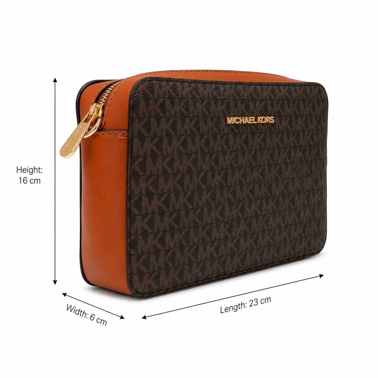 MICHAEL KORS Jet Set Medium Logo Crossbody Bag with Tassel