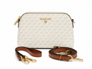 M - K - White Women Sling Bag