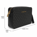 MICHAEL KORS Jet Set Medium Logo Crossbody Bag with Tassel