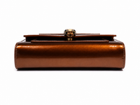 Bulgari Calfskin Serpenti Forever Crossbody Bag Brown