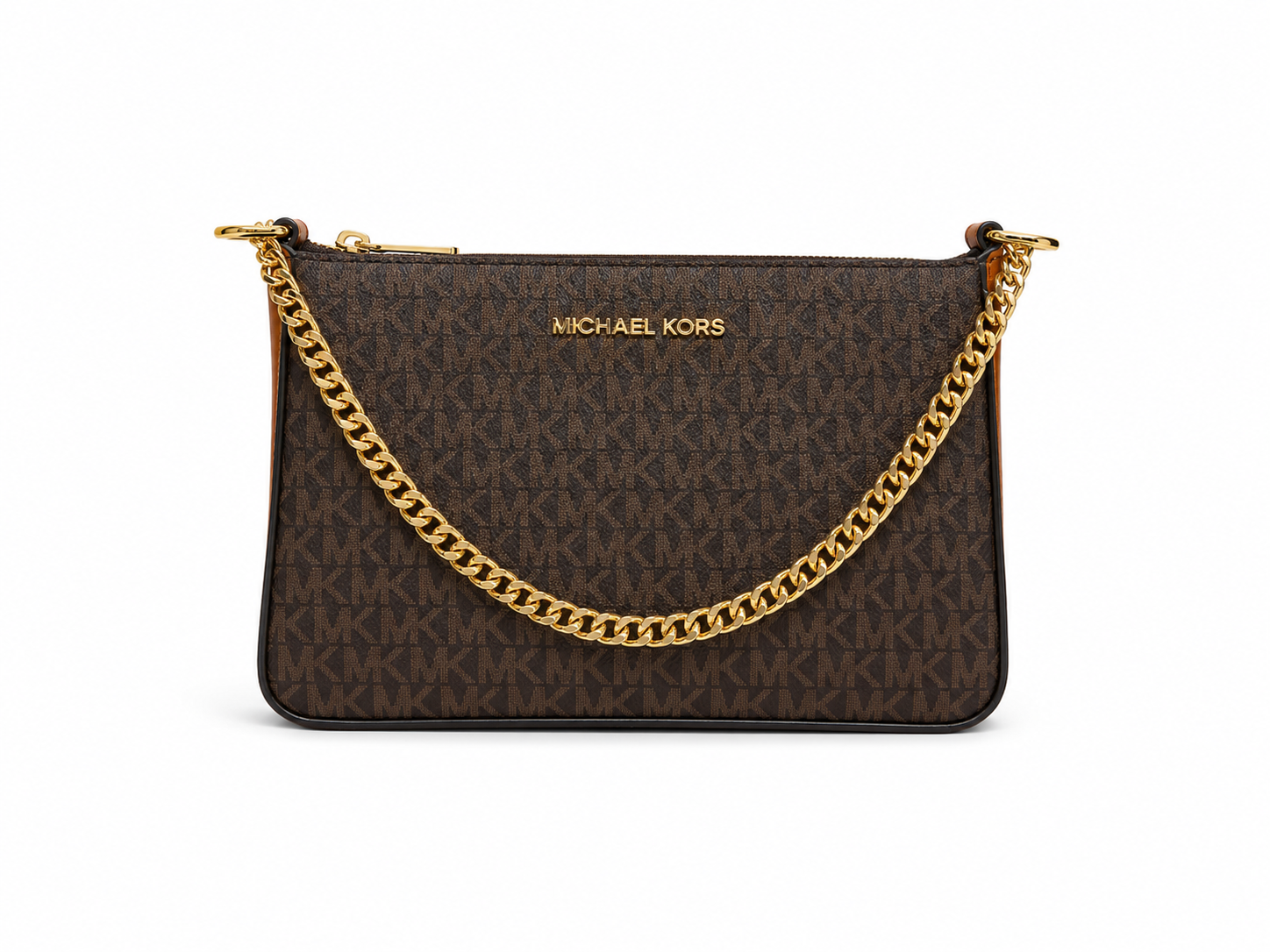 M- K Medium Signature Logo Convertible Crossbody Bag