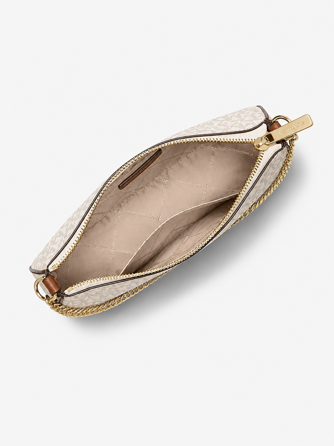 M- K Medium Signature Logo Convertible Crossbody Bag