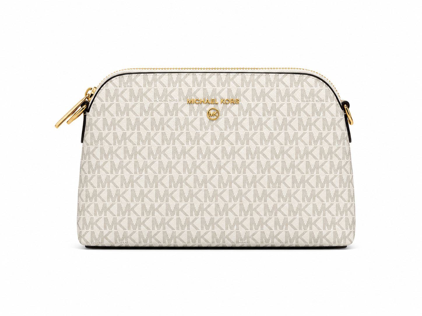 M - K - White Women Sling Bag