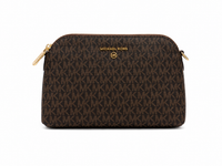 M - K - Brown Women Sling Bag