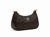 COACH Teri Signature Canvas Mini Crossbody Bag