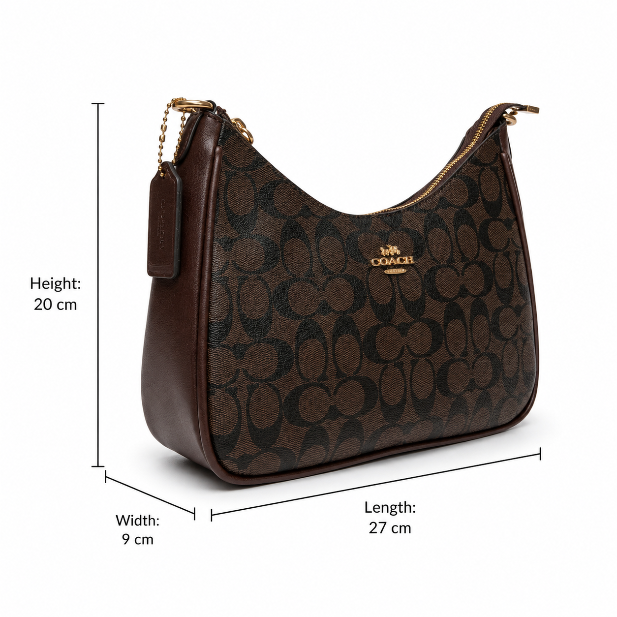 C  -Inspired Elegant Shoulder Bag