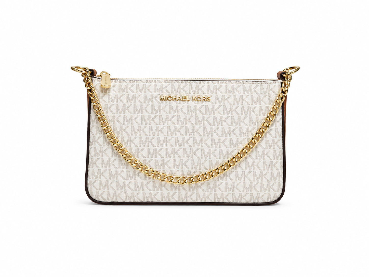 M- K Medium Signature Logo Convertible Crossbody Bag