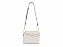 Michael Kors Brown Jet Set Travel Logo Medium Cross Body Bag