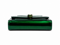 Bulgari Calfskin Serpenti Forever Crossbody Bag Shinning Green