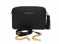 MICHAEL KORS Jet Set Medium Logo Crossbody Bag with Tassel
