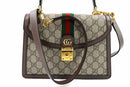 GUCCI - Small Ophidia Gg Supreme Top Handle Bag