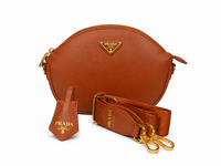 PRADA - Tan Leather Cross Body Bag