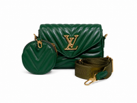 Louis Vuitton Pre-Owned New Wave Multi Pochette Quilted Leather crossbody bag