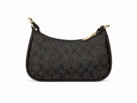 COACH Teri Signature Canvas Mini Crossbody Bag