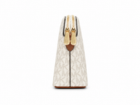 M - K - White Women Sling Bag